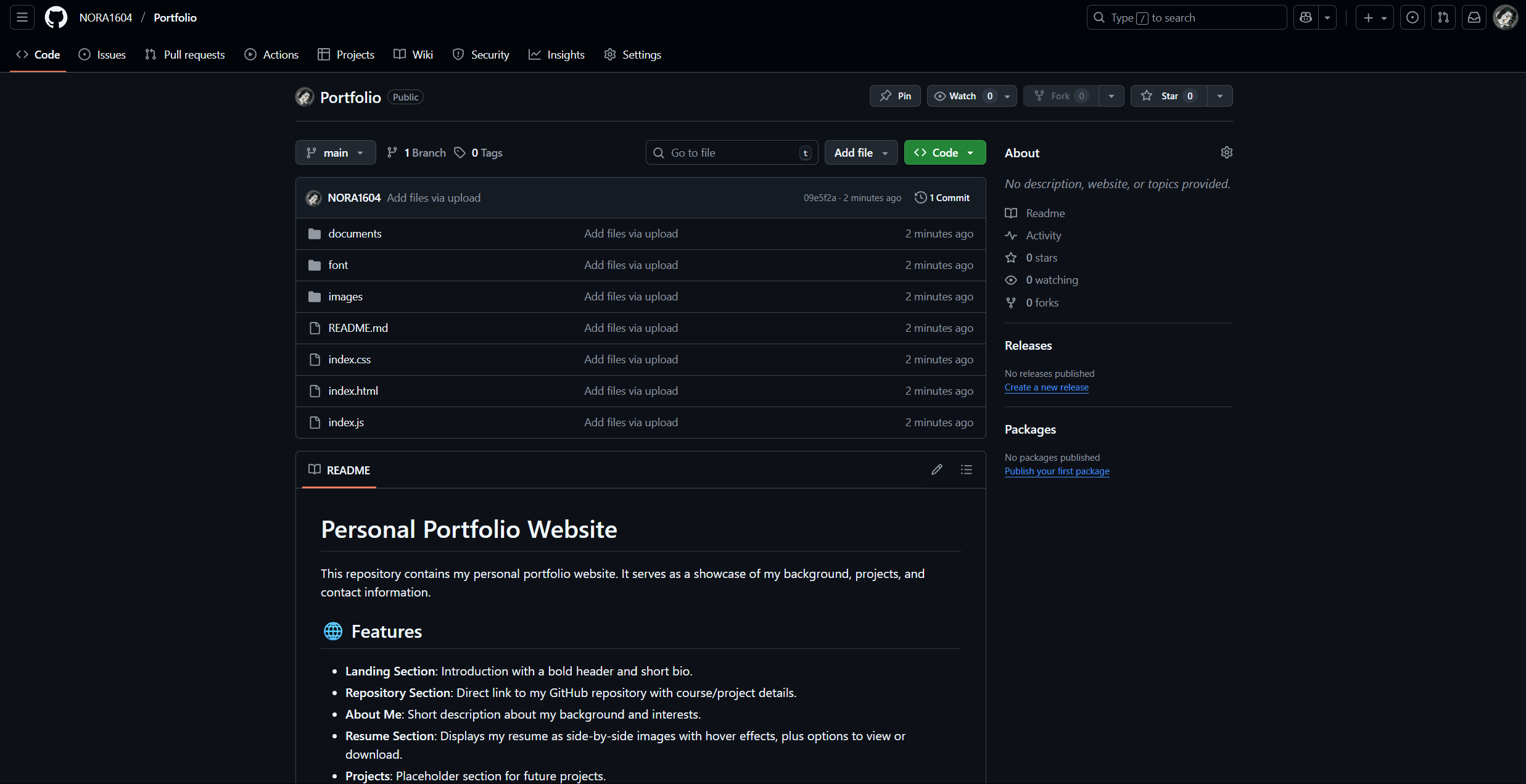 Repository Preview